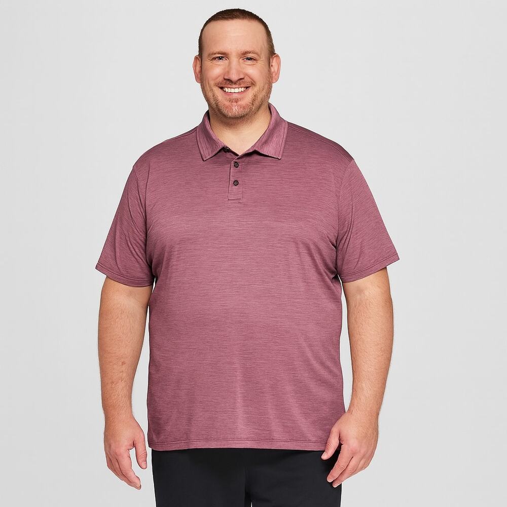 All in Motion Men’s Polo Shirt XXXL Purple Performance Blend NWOT